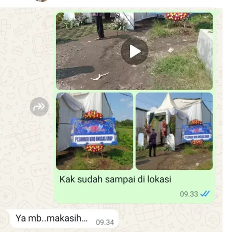 Pengiriman Karangan Bunga Pondok Jagung Timur