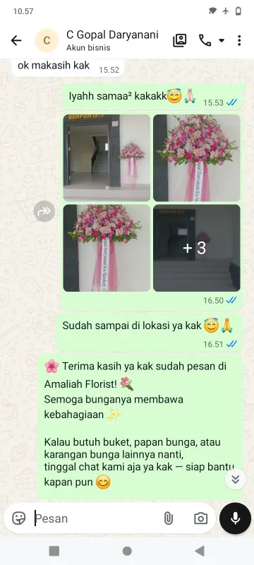 Pengiriman Karangan Bunga Pondok Jagung Timur