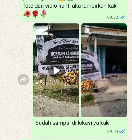 Pengiriman Karangan Bunga Pondok Jagung Timur