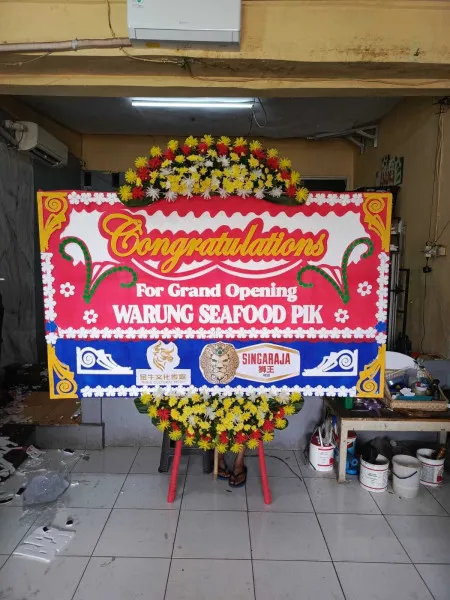 Papan Bunga Ucapan Selamat Pondok Jagung Timur