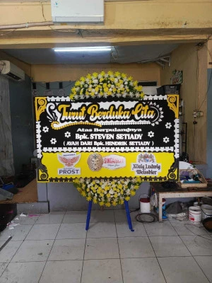Papan Bunga di Pondok Jagung Timur